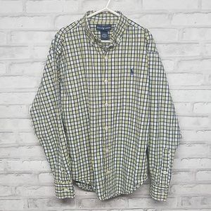 Ralph lauren boys size S button up shirt
